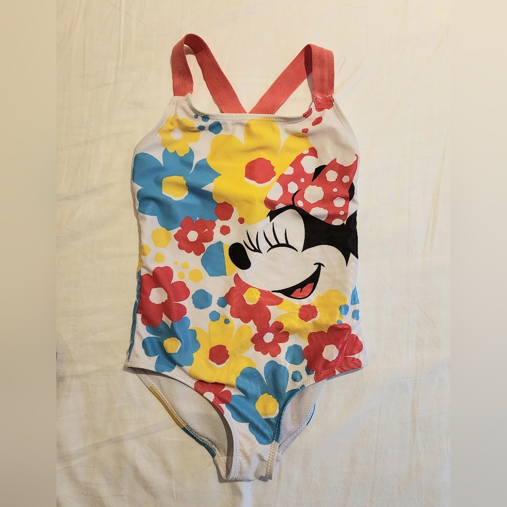 Disney MINNIE MOUSE bathing Suite 5yr